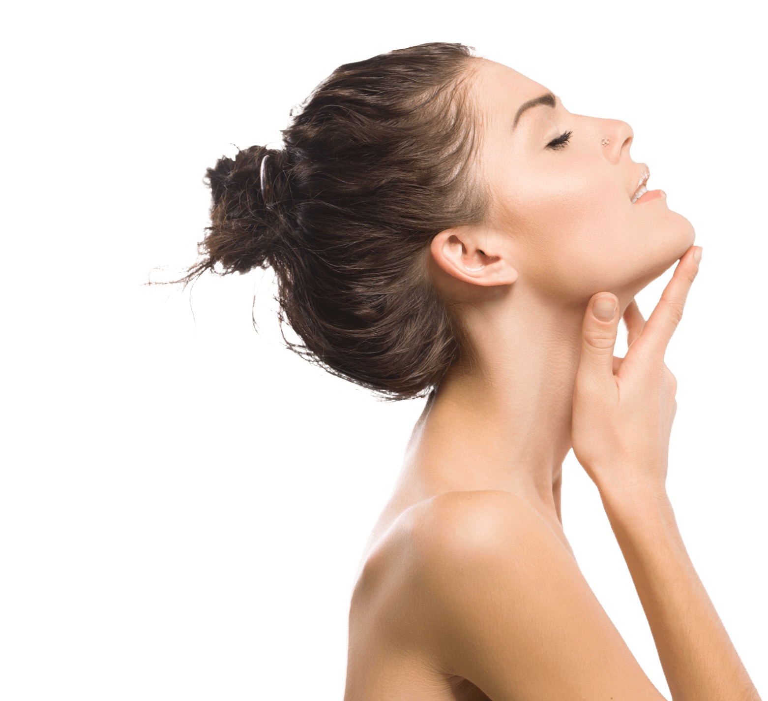 Beautiful Canadian Laser and Skincare Clinic home page image - woman feeling fresh after beauty treatments