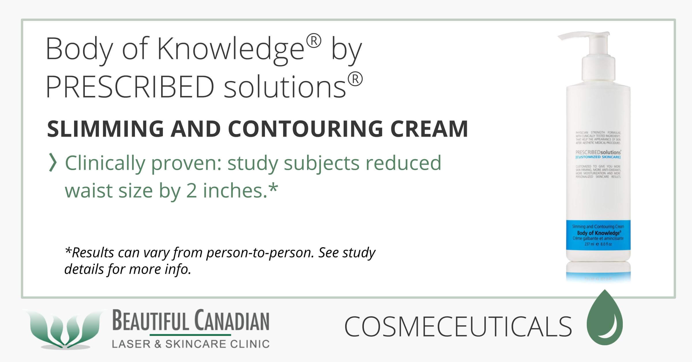 Body of Knowledge® (Contouring Body Cream) by PRESCRIBED solutions®