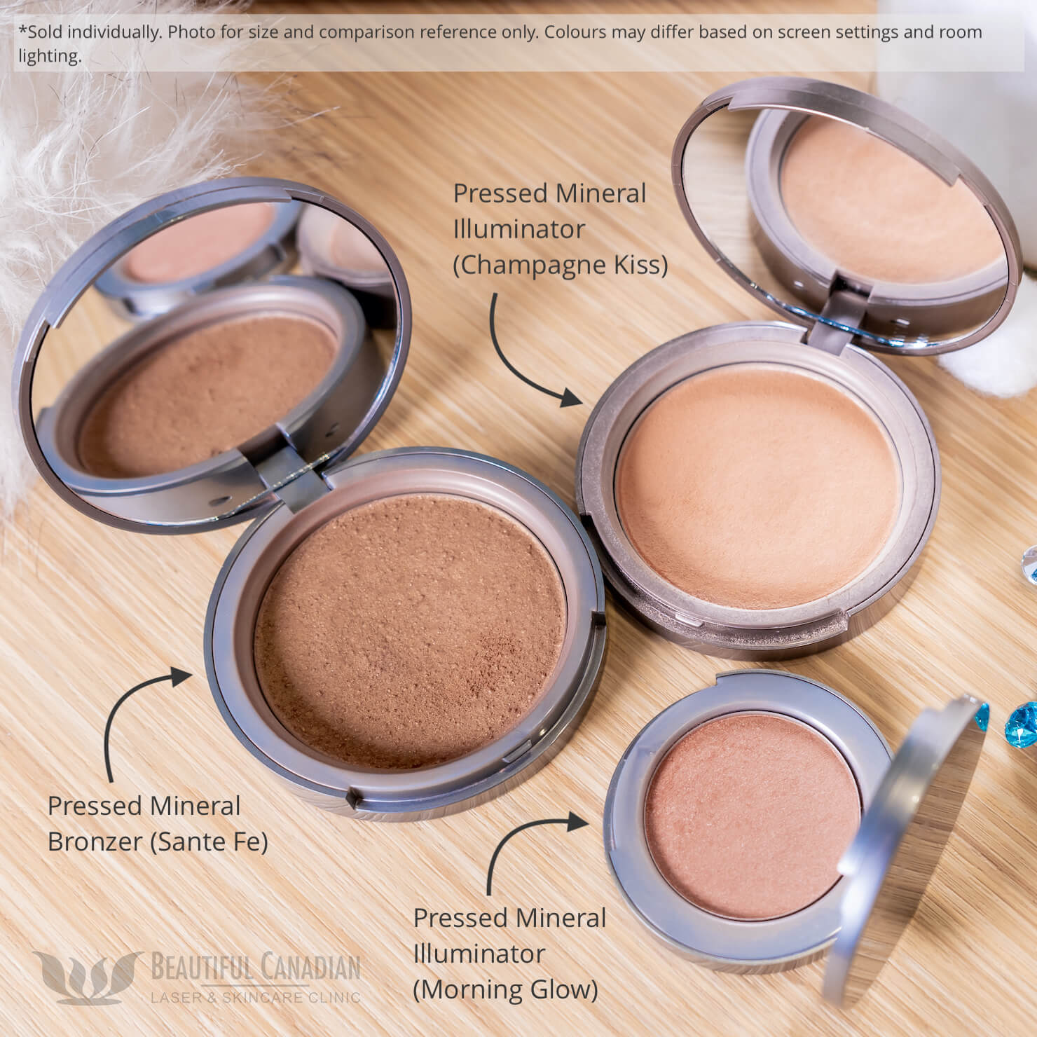 (Santa Online by Canada Mineral Fe) Bronzer Pressed in Buy | Colorescience®