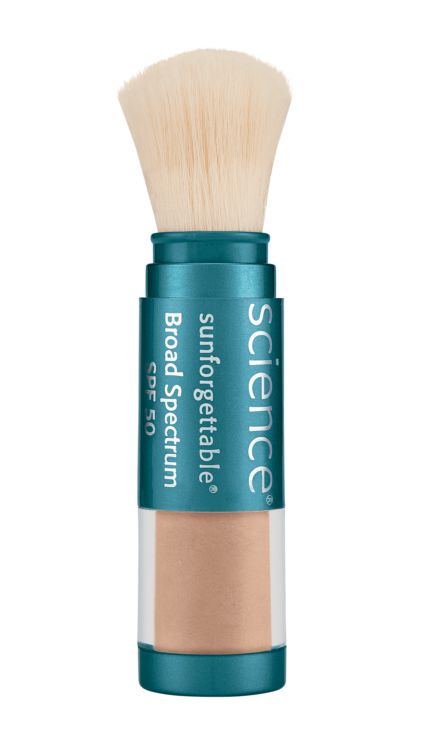 colorescience sunforgettable brush on sunscreen spf 50 isolated