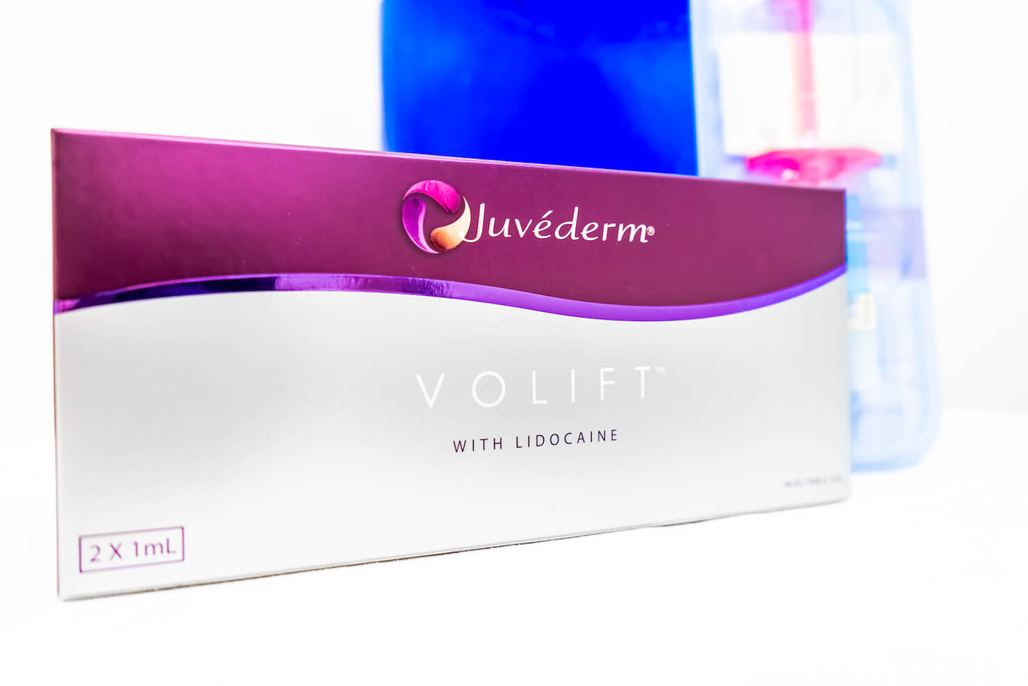 juvederm branded box of volift with lidocaine as a dermal filler product
