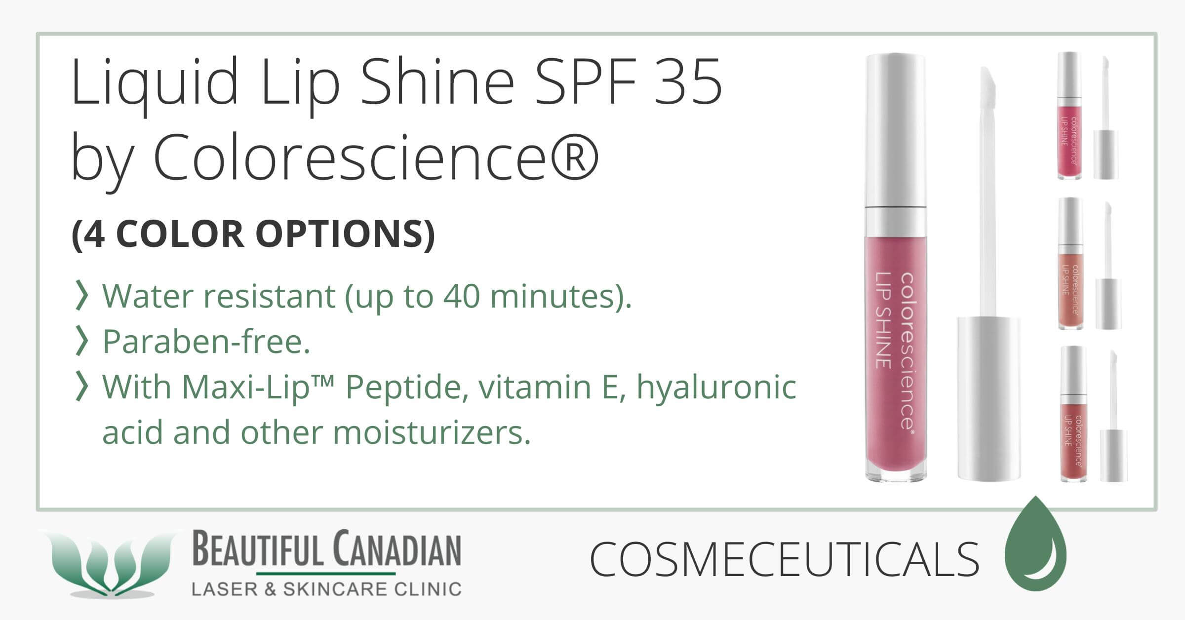 Liquid Lip Shine SPF 35 by Colorescience® (4 Color Options) Buy