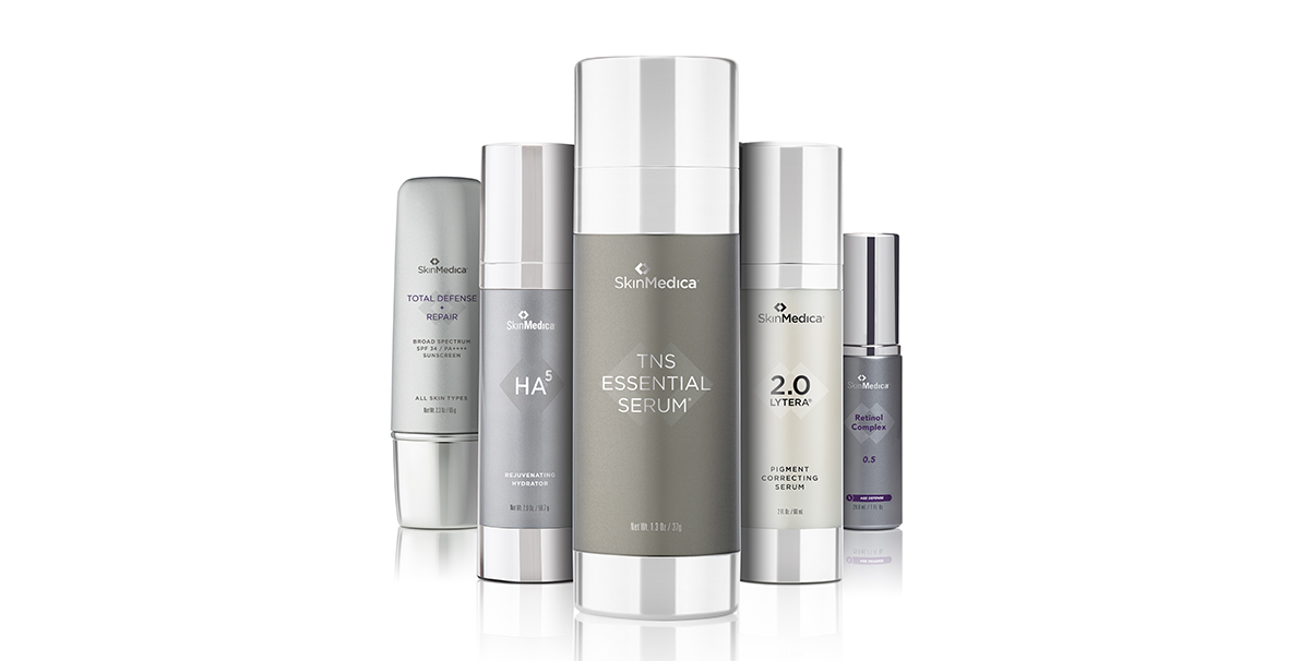 skinmedica product line of best sellers for skin care creams