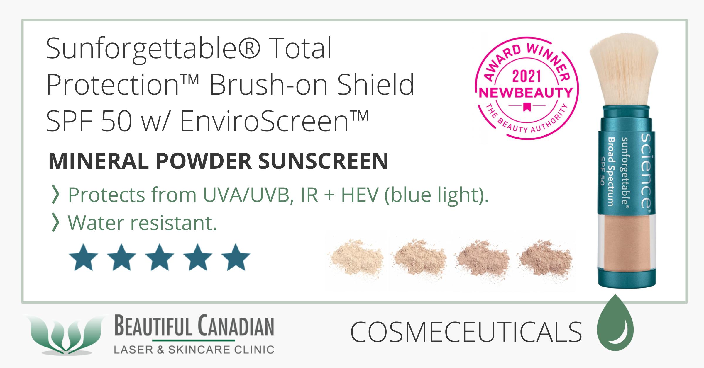 Enviroscreen Protection Brush-On Shield SPF 50 - Deep Enviroscreen Protection Brush-On Shield SPF 50 - Deep